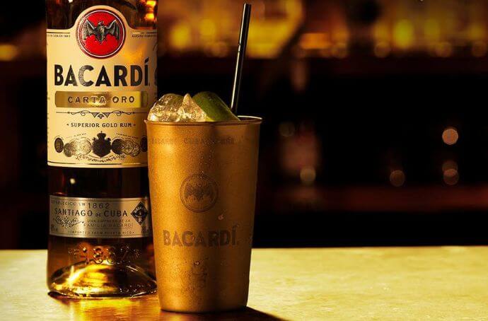 BACARDI CARTA ORO SUPERIOR GOLD RUM koktajl